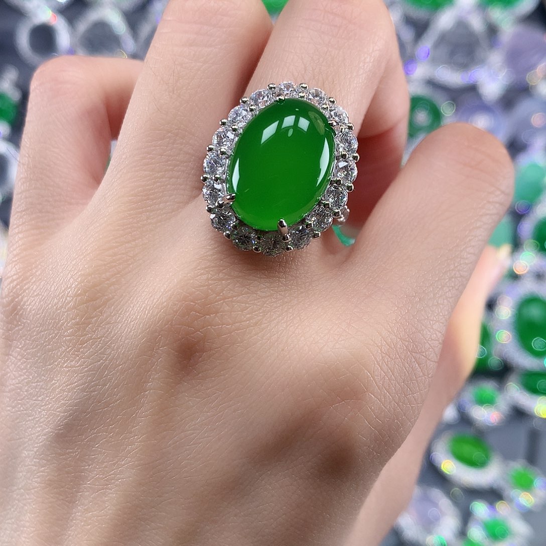 石英质玉颈饰银S925镀金镶嵌L****妈