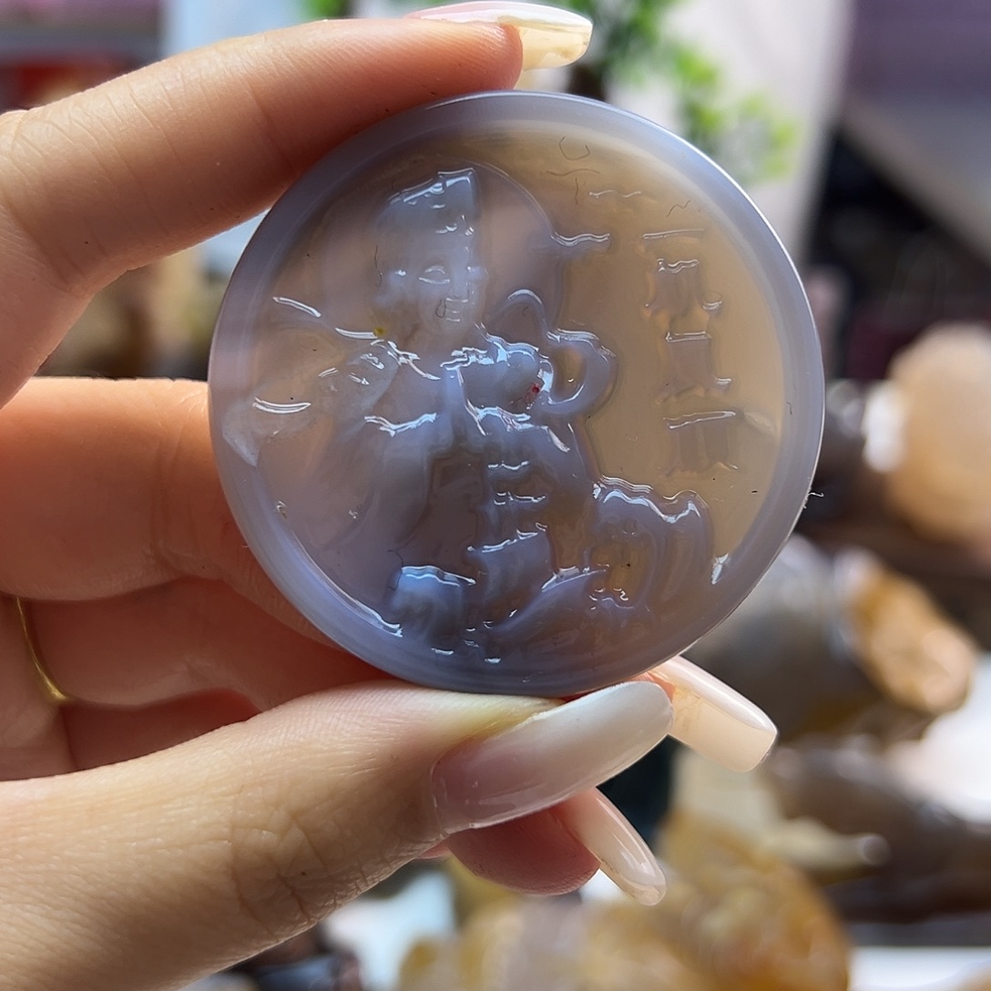 玛瑙/玉髓未镶嵌颈饰