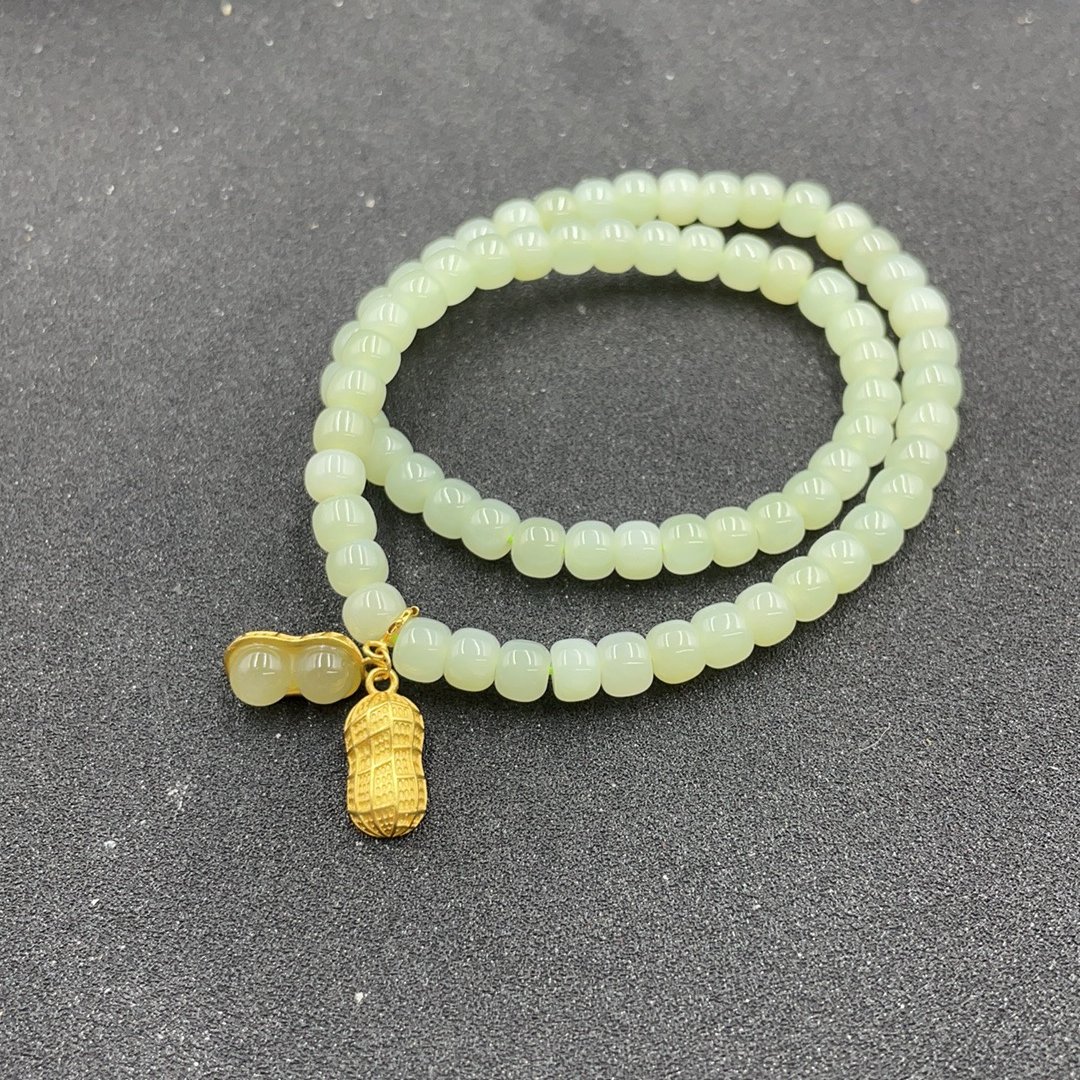 BY0226FHLZ标126 和田玉手串