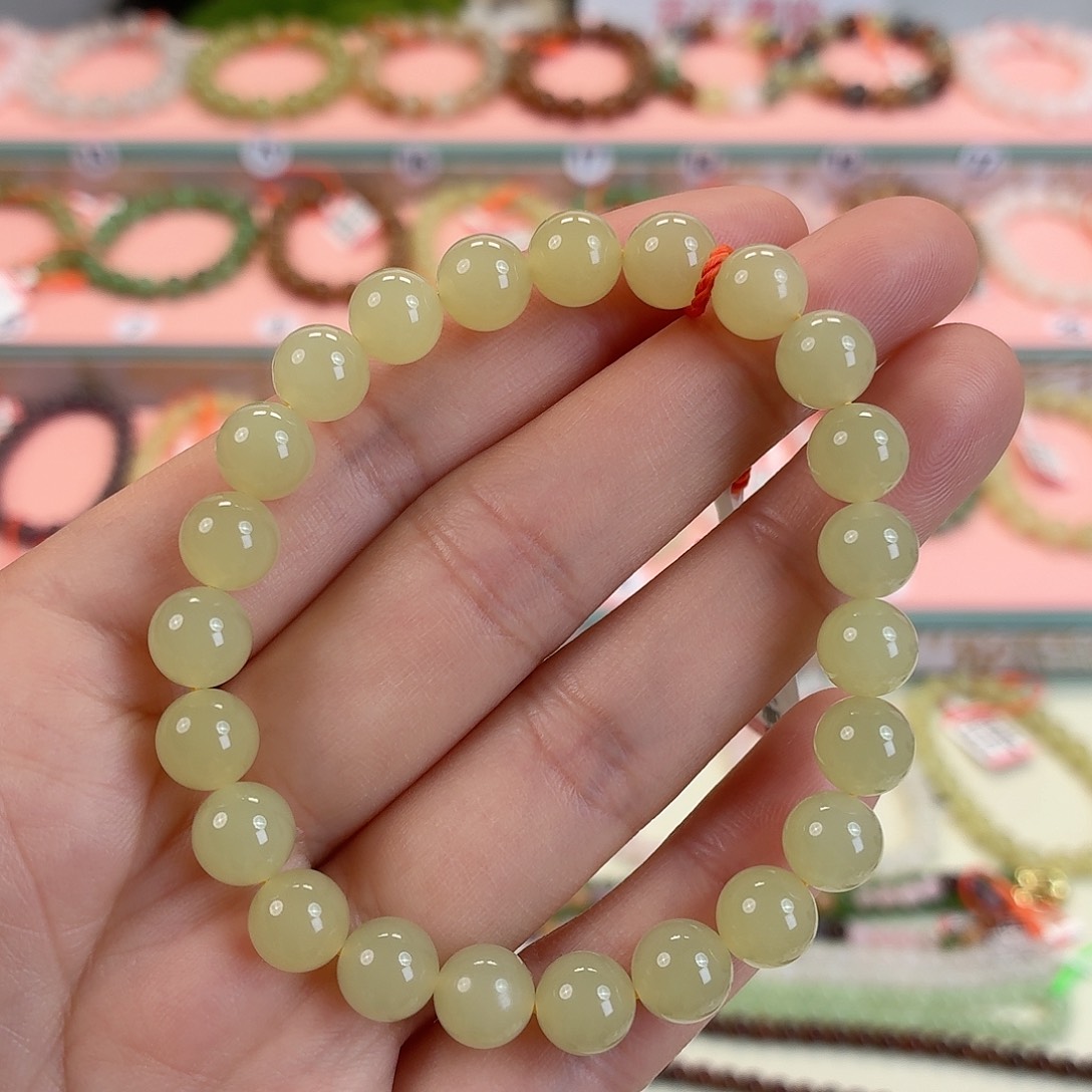 未镶嵌手串和田玉