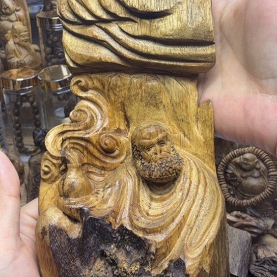 沉香碎屑沉香惠安达摩 295.5 克