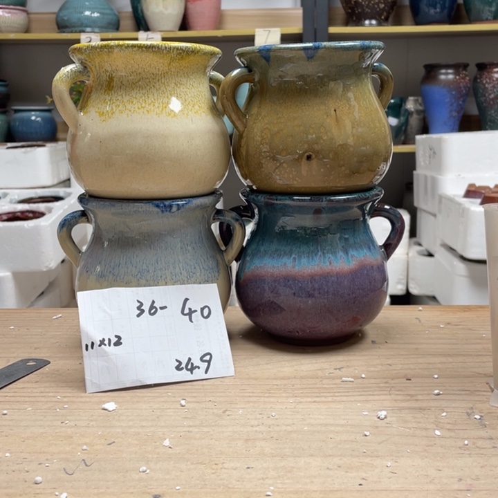 紫砂花盆多肉花盆微瑕42