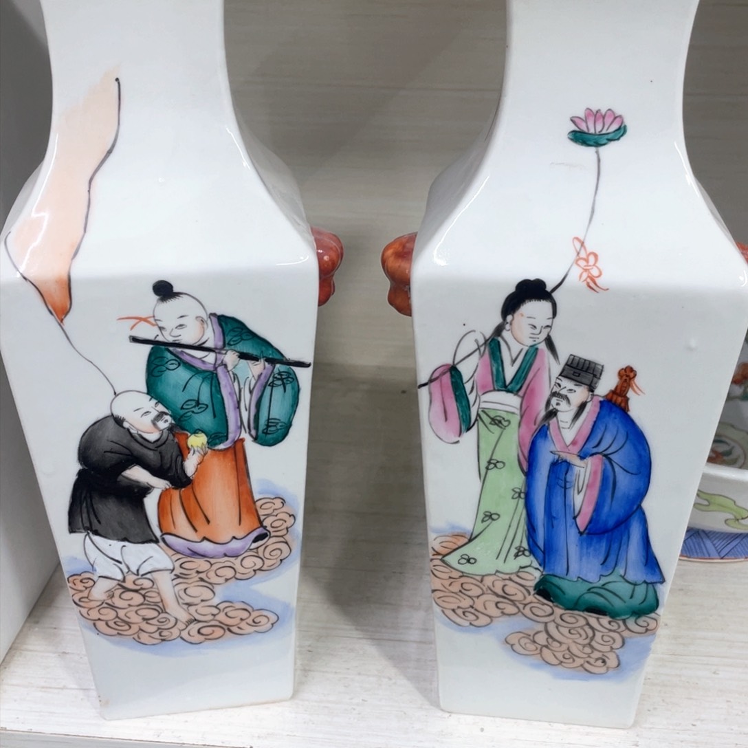 摆件手绘陶瓷作品欣赏