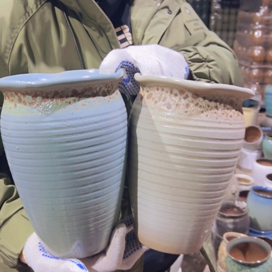 紫砂花盆高24口17————