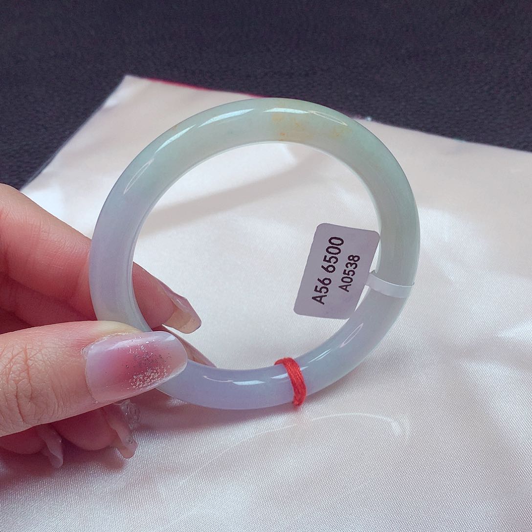 翡翠手镯未镶嵌手镯56