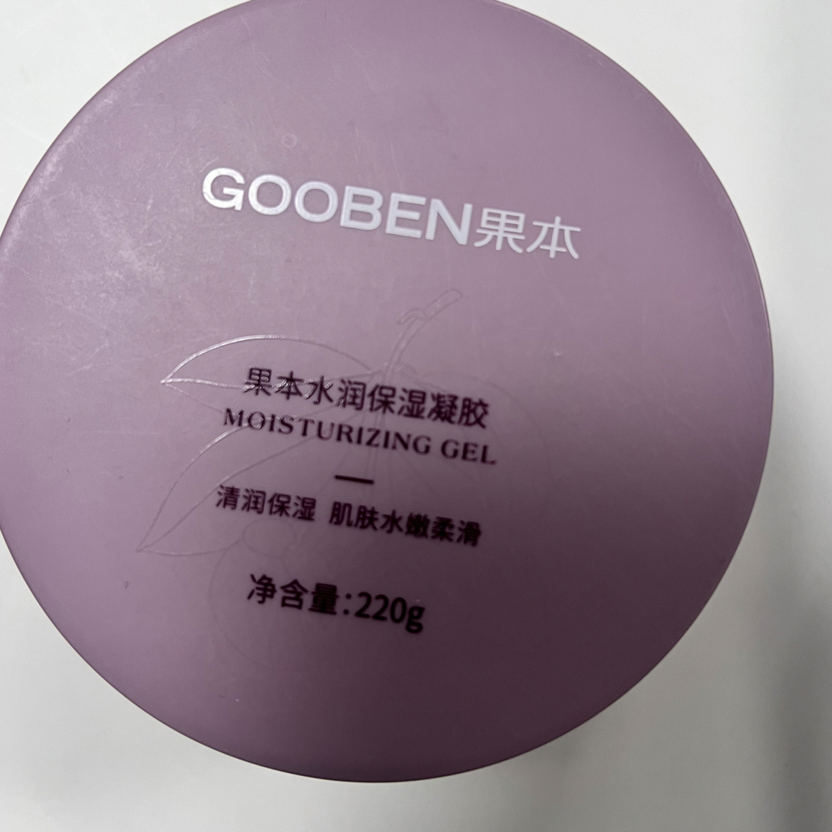 果本水润保湿凝胶220g