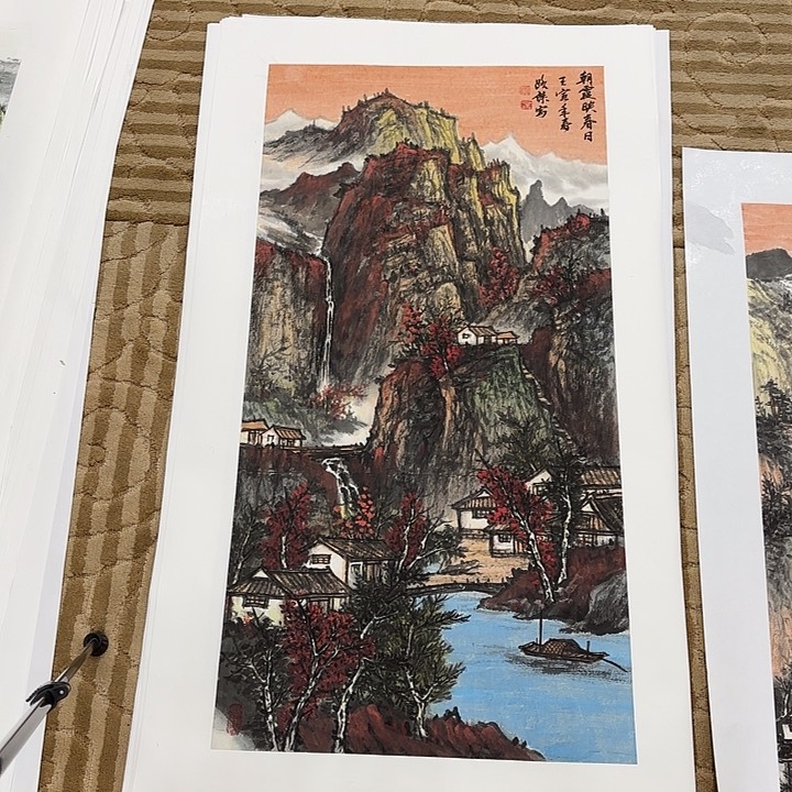 国画花鸟的翅膀和翅膀是