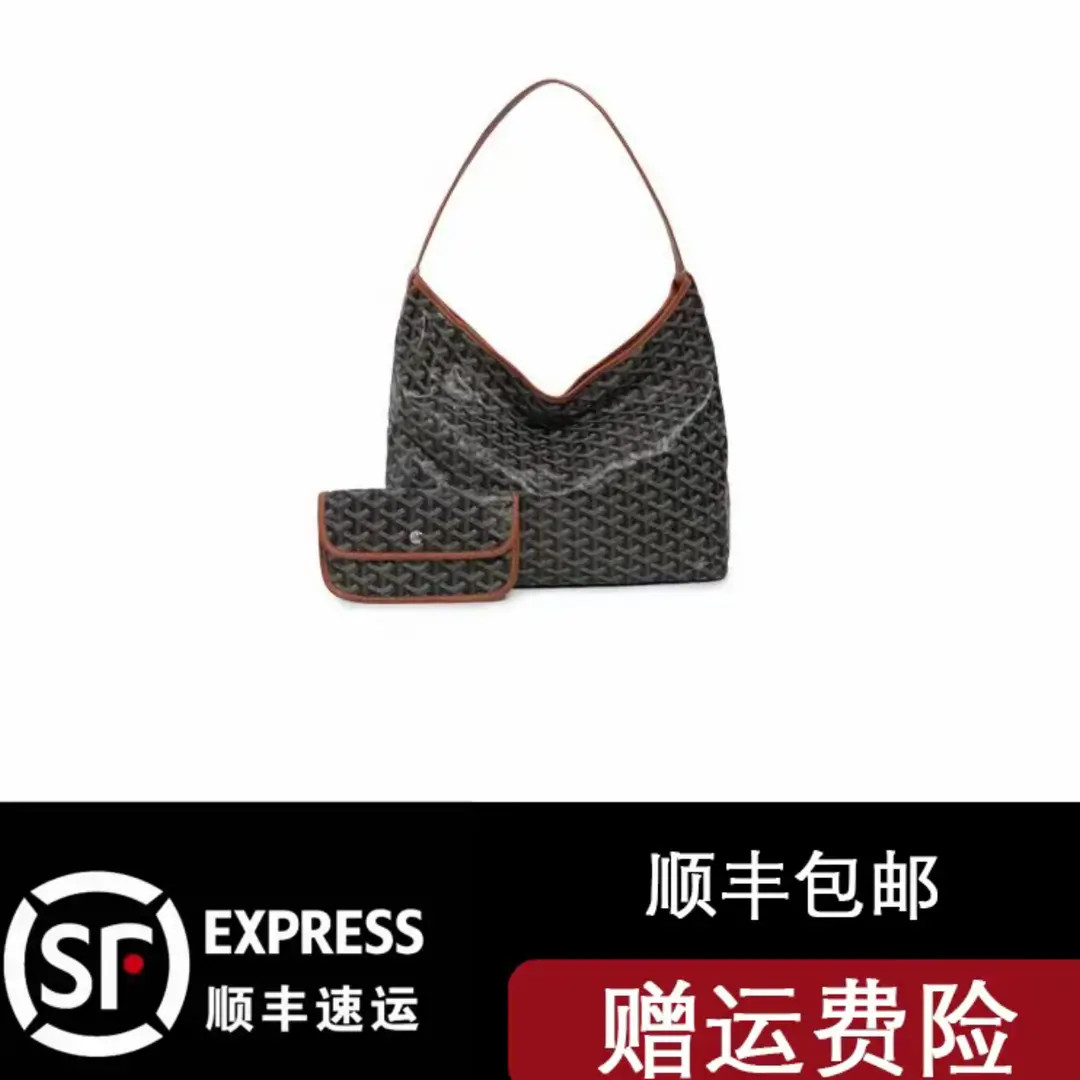 【HOBO】高定流浪包慵懒风棉麻牛皮腋下包