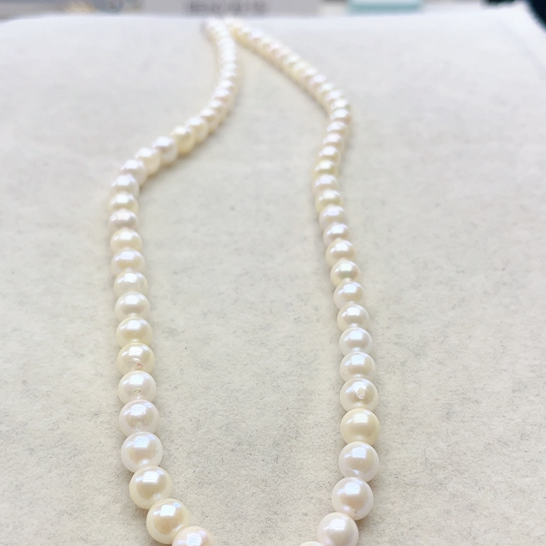 海水珍珠颈饰银S925镶嵌