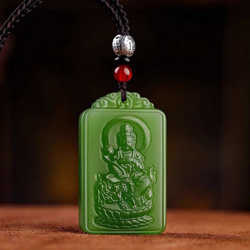 高定精选碧螺青八大守护吊坠（多样性发其一）