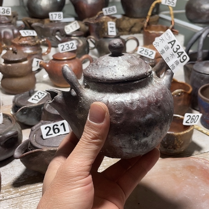 纯手工柴烧茶具精品
