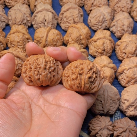 【闪购商品】吊坠文玩核桃情****鬼四座楼41