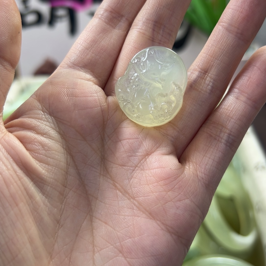 蛇纹石玉手镯未镶嵌378