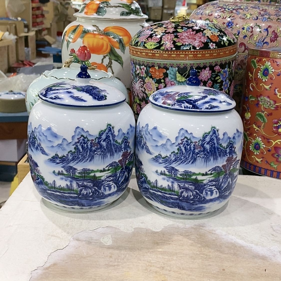 【闪购商品】罐茶叶罐陶瓷茶叶罐