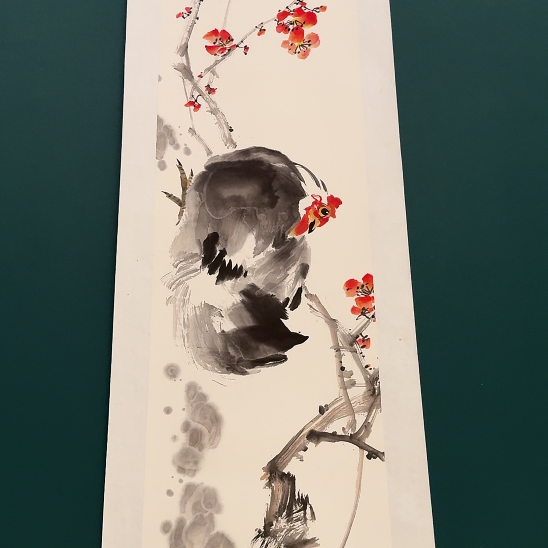 国画溥老师作品画作