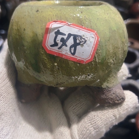 粗陶花盆手工花盆