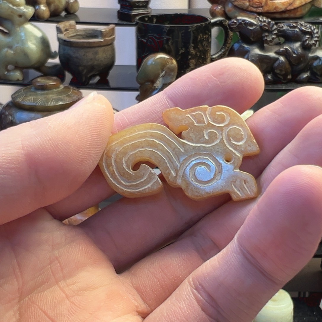 和田玉（糖玉）未镶嵌挂件