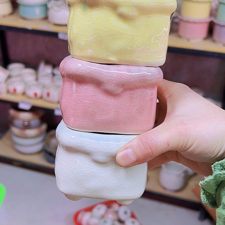 陶瓷花盆当场凑满12包邮