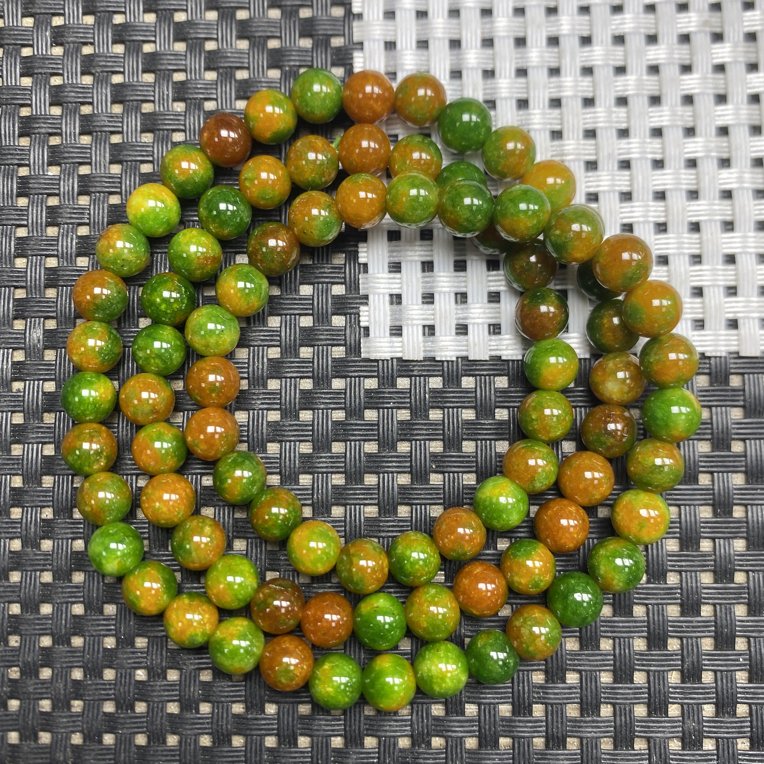 绿色6mm三圈手串489