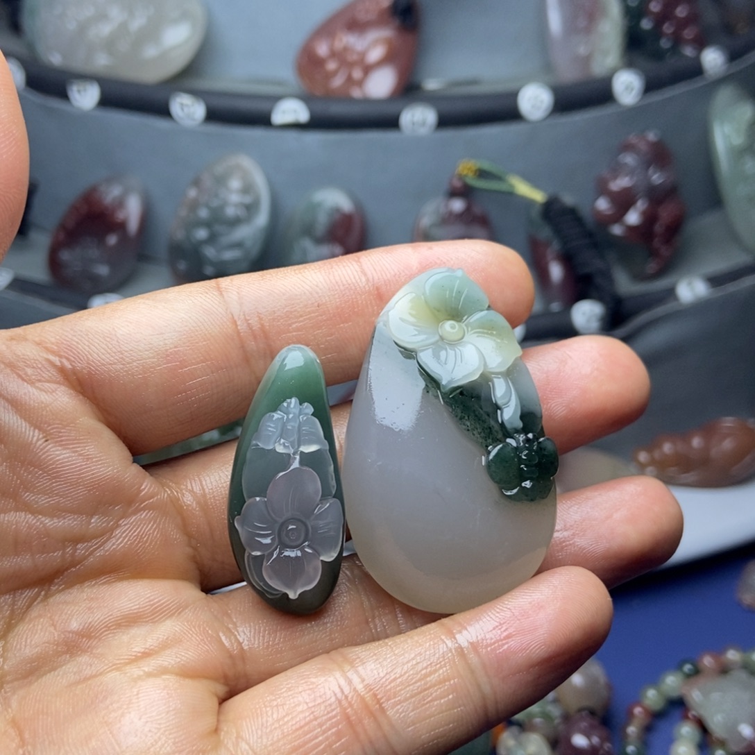 无***果玛瑙/玉髓未镶嵌颈饰