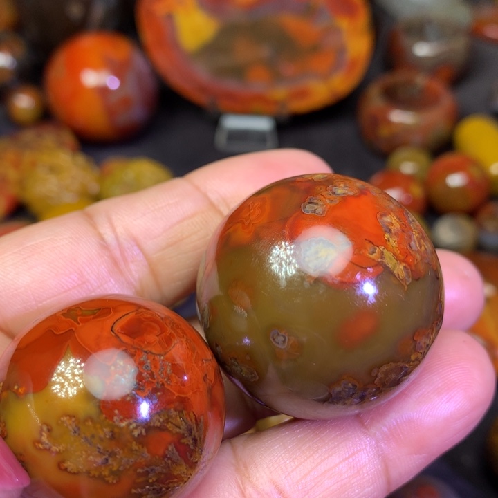 玛瑙/玉髓珠宝奇石未镶嵌首*