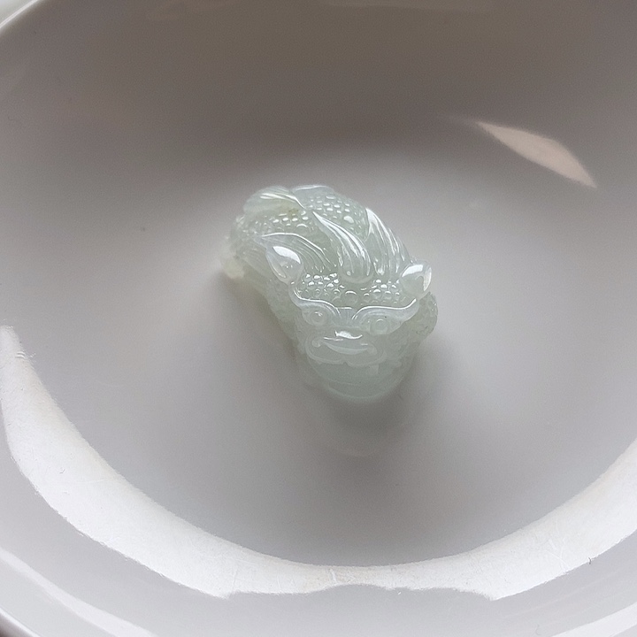 翡翠散珠长25貔貅
