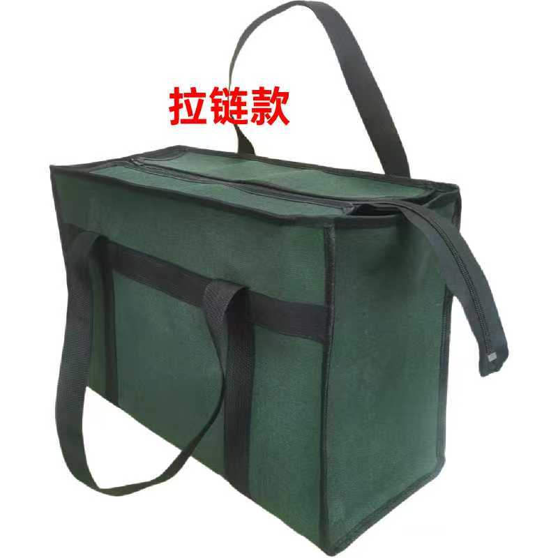 加厚手提袋工具收纳包大容量工具包袋子帆布电工维修万能手提包