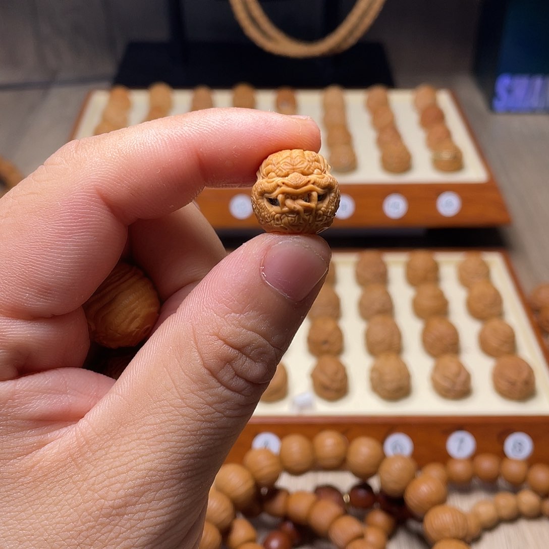 猴头核桃把件16左右猴头核桃蛇王福利款