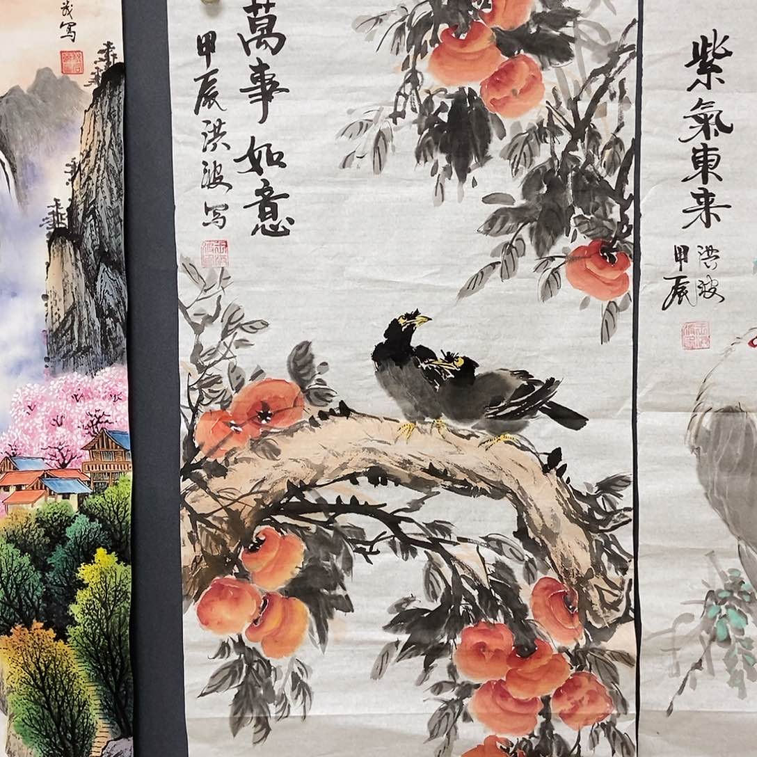 国画王洪波手绘作品欣赏50.100