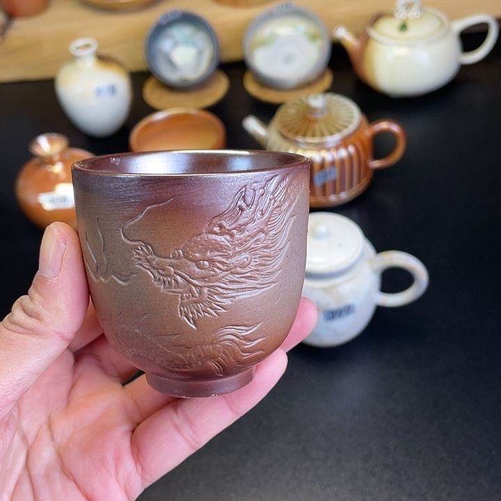 燃薪柴烧茶器志主人杯