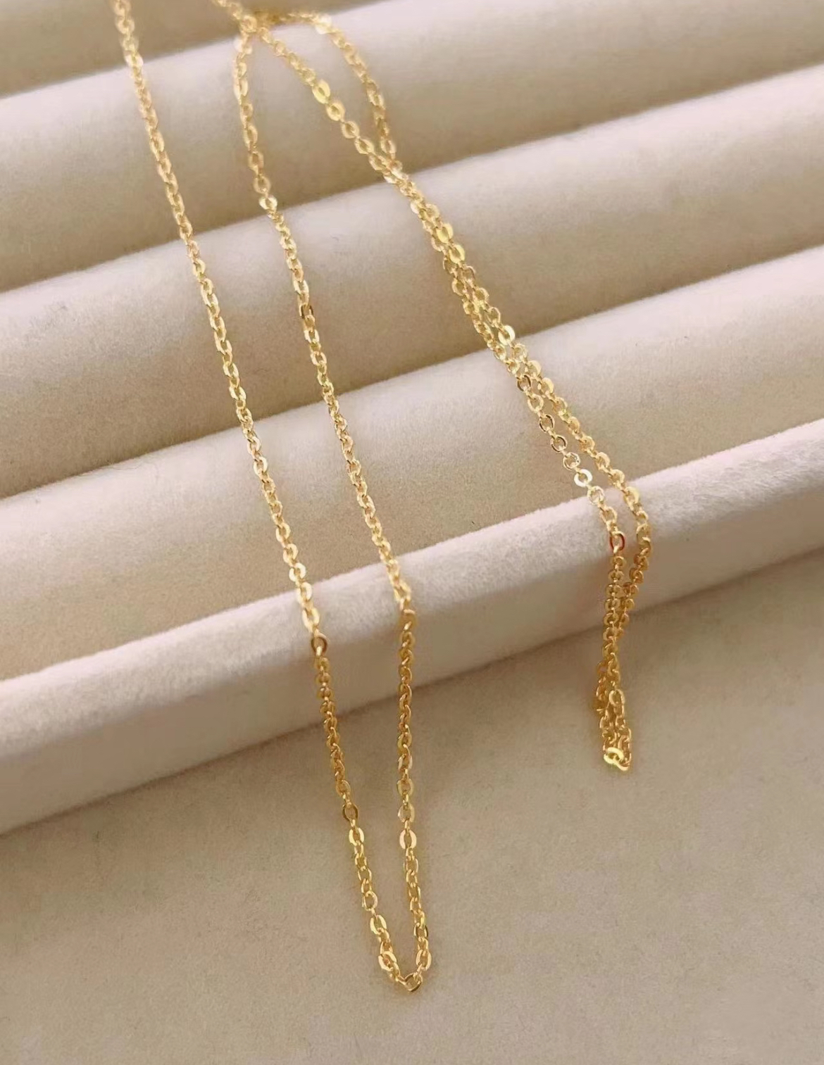 足金时尚简约项链