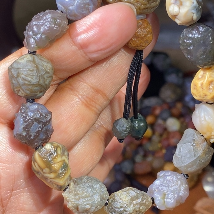 玛瑙/玉髓珠宝半成品未镶嵌