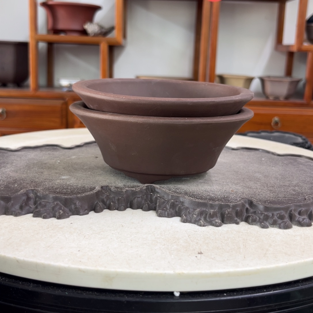 紫砂花盆瑕疵5-15-2。。。