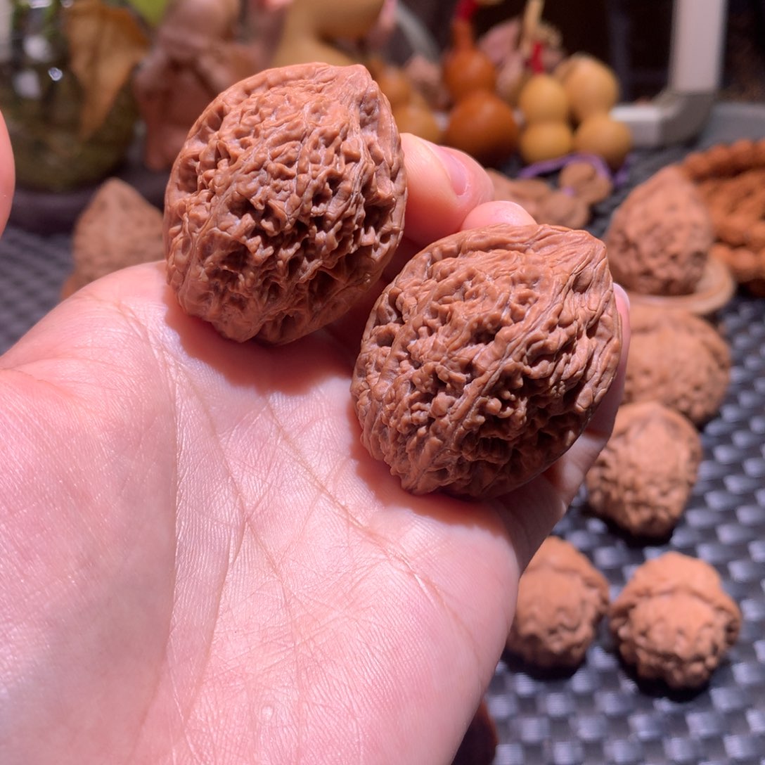 文玩核桃把件蒜头