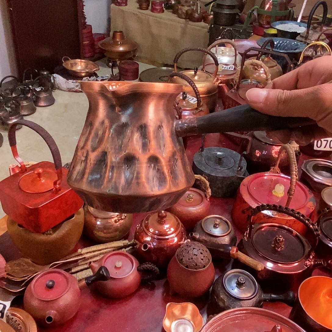 手工锻打工艺马蹄罐