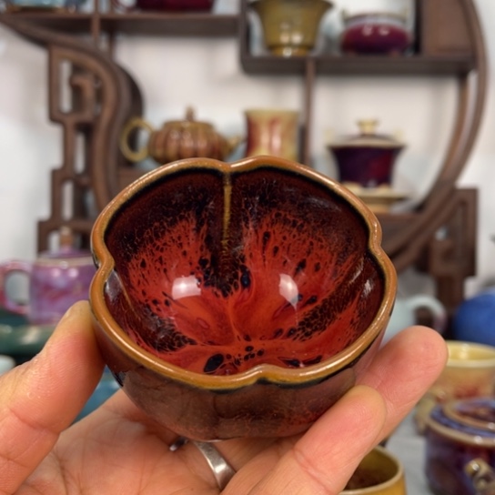 神垕钧瓷茶器凤*桐神垕钧瓷茶器