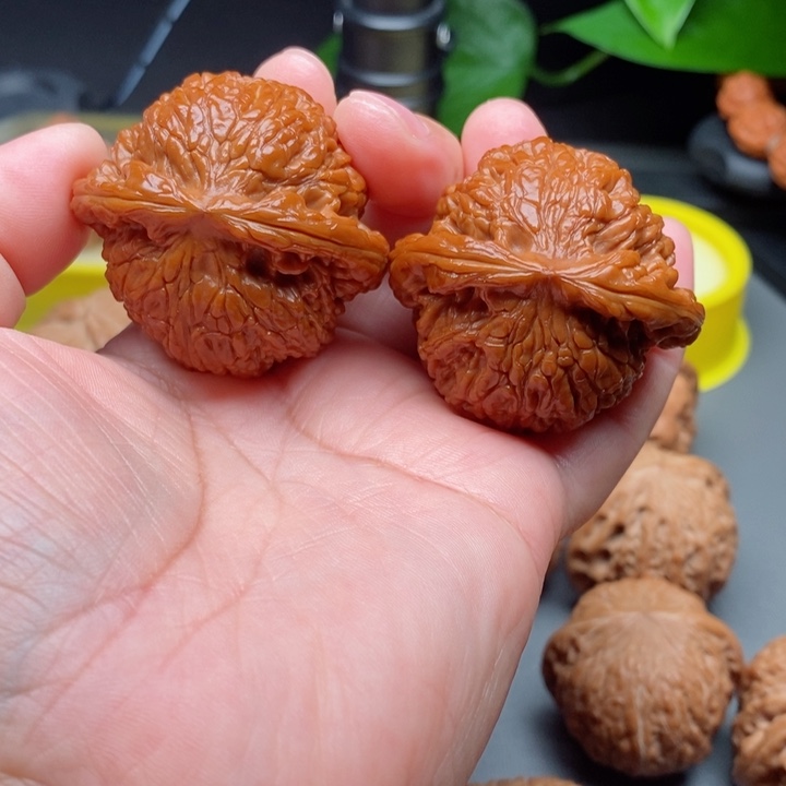 把件文玩核桃茉**茶玄武狮子头