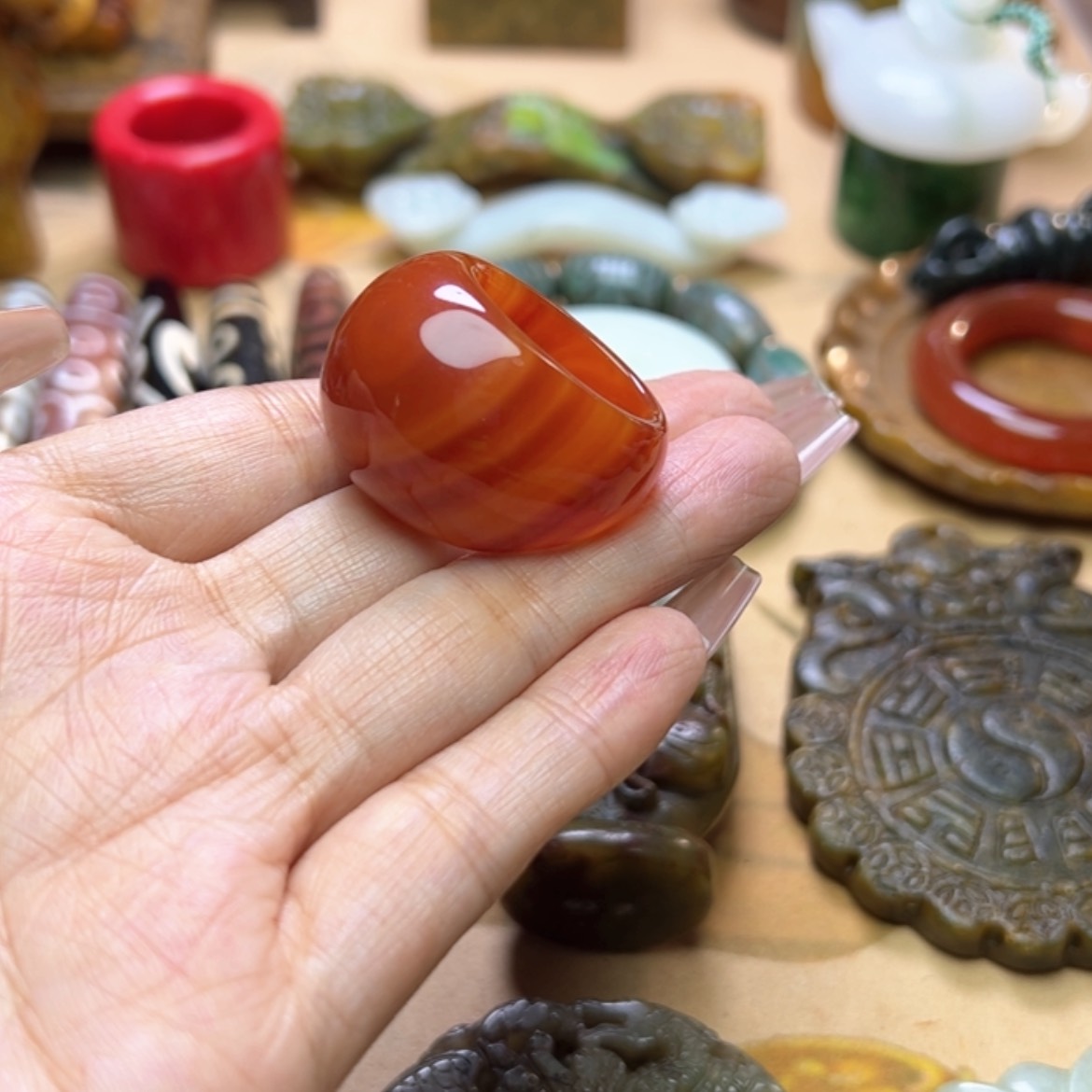 【闪购商品】玛瑙/玉髓颈饰未镶嵌