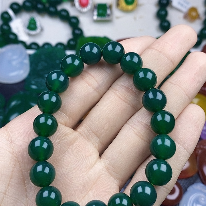 玛瑙/玉髓手链未镶嵌桢*妹