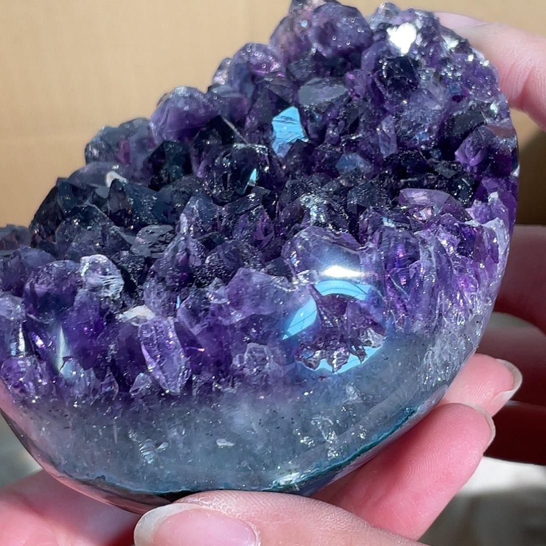 未镶嵌水晶手链紫晶镇19号