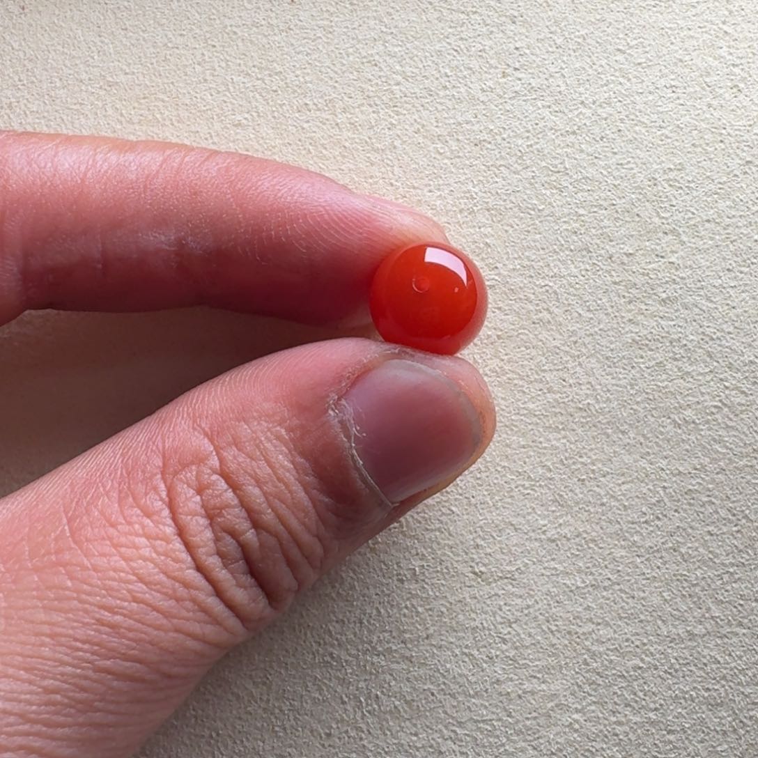 南红玛瑙老型11*10有冻线未镶嵌