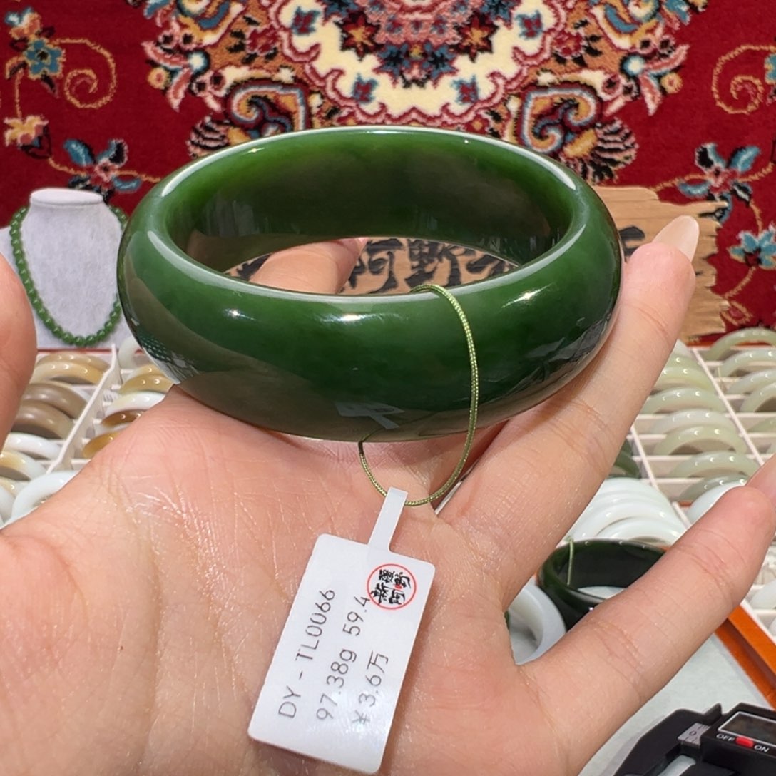 未镶嵌手镯和田玉和田碧玉手镯 20➕宽胎