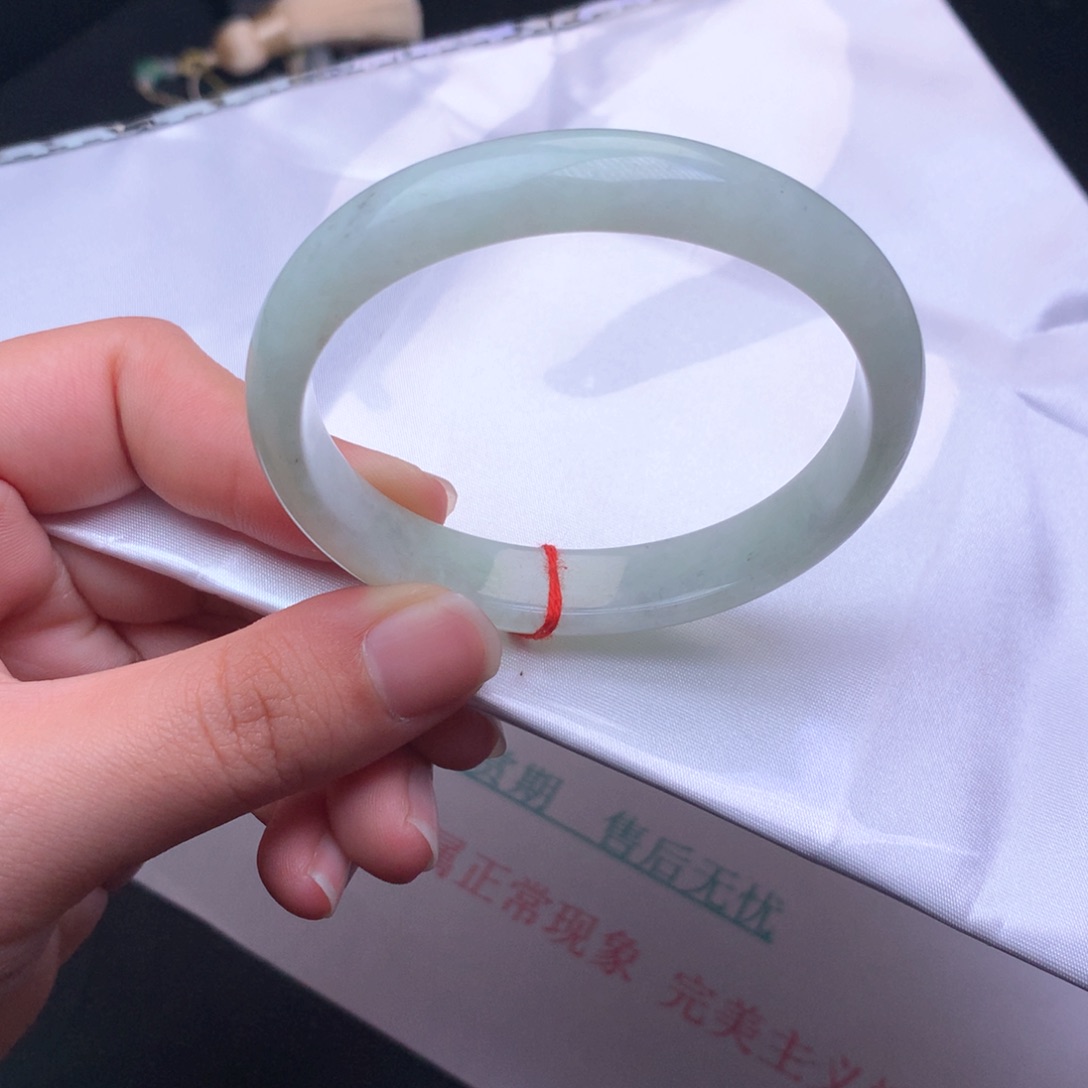 翡翠手镯未镶嵌8号55.5贵妃