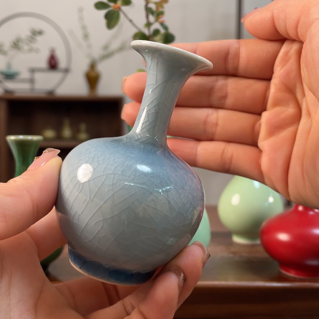 瓶一**变花瓶摆件工艺品