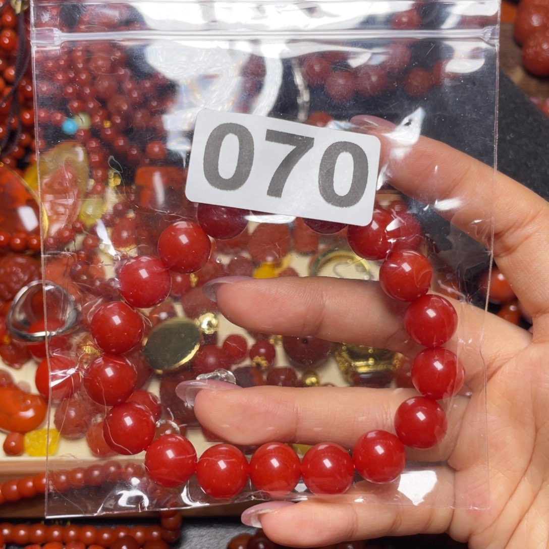 南红玛瑙项链未镶嵌ஆ****