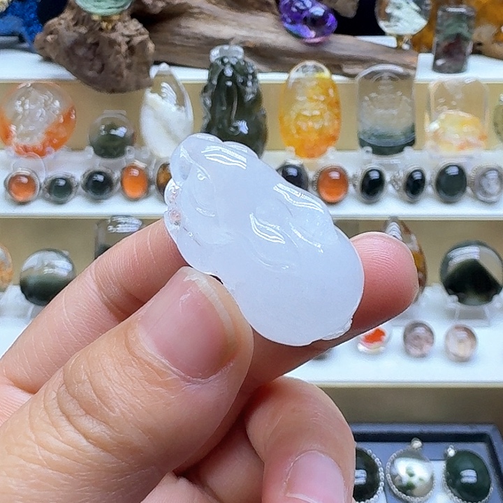 水晶吊坠(赠链)未镶嵌吊坠