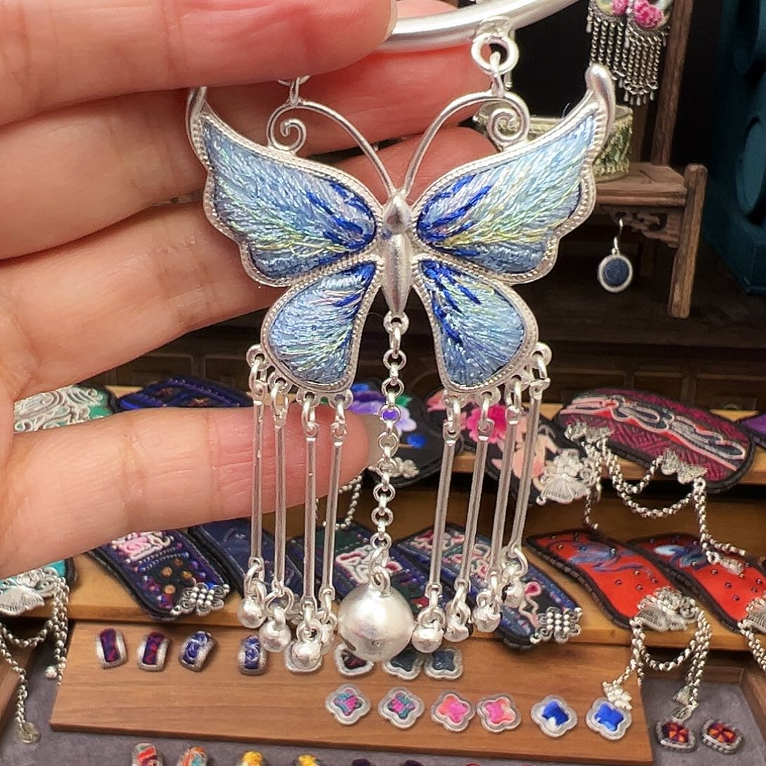 织绣手工刺绣工艺品