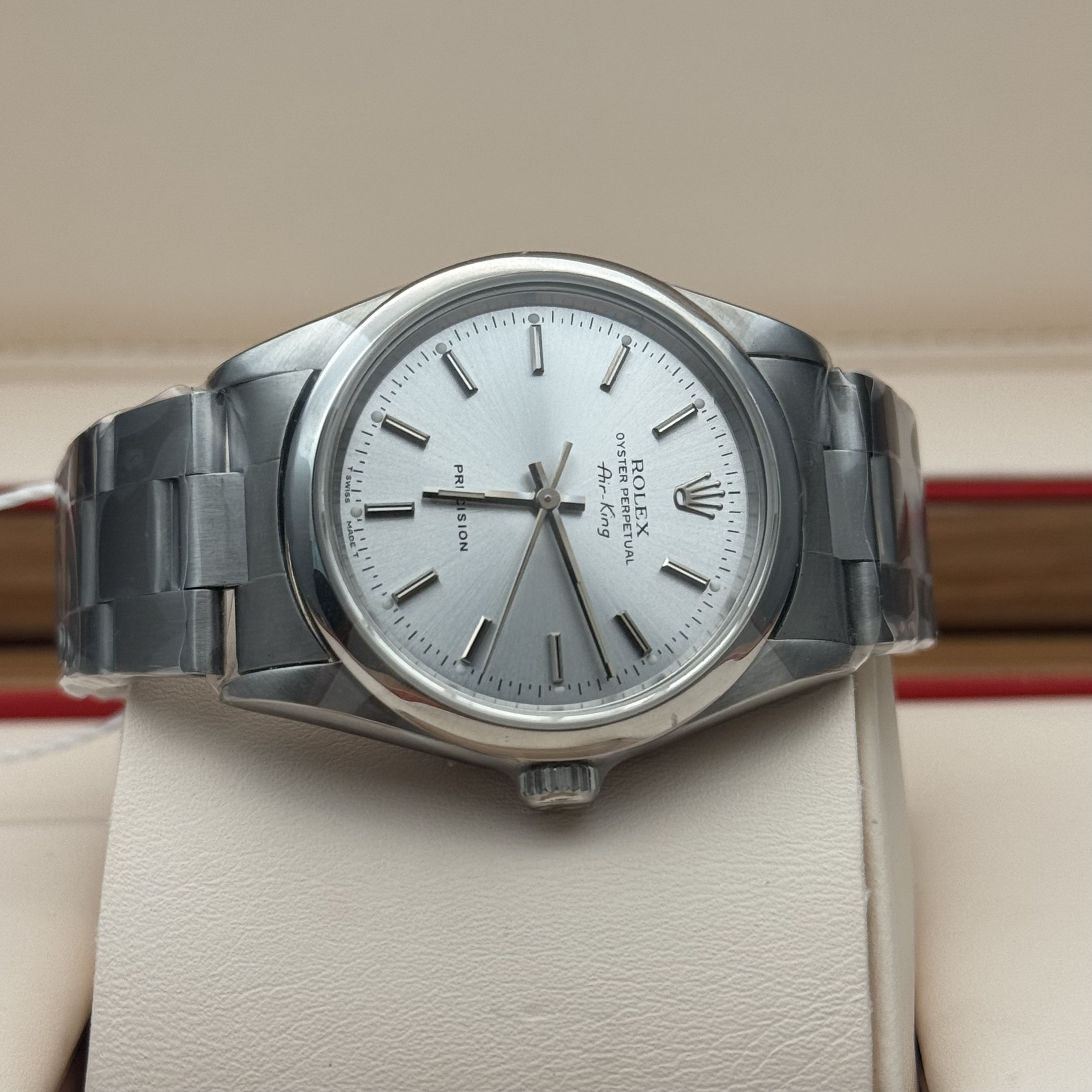 99新 Rolex/劳力士 空中霸王系列自动机械男表34mm