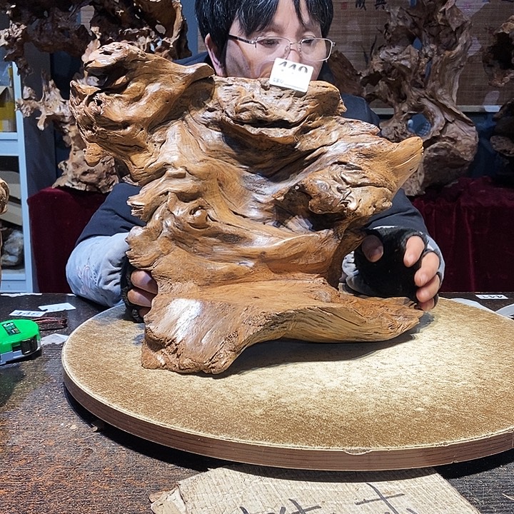 枣***姐440。株木随行根艺