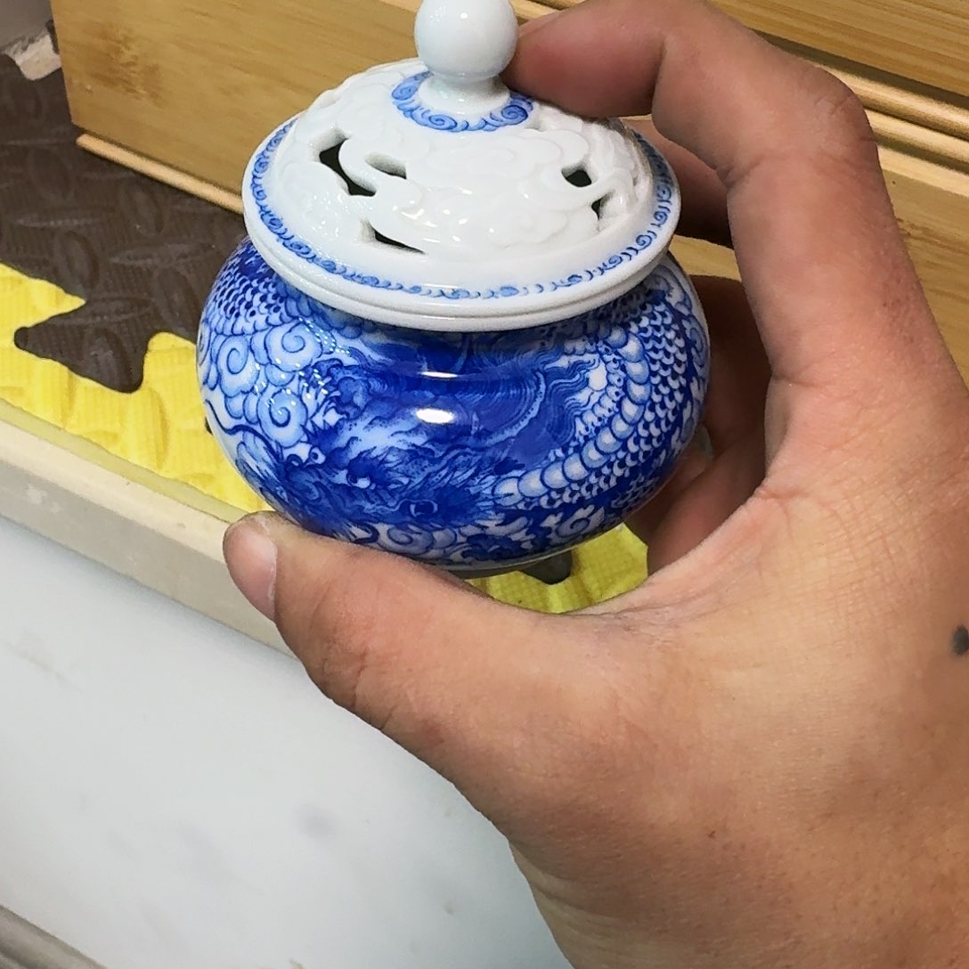 瓷片敬*现代景德镇陶瓷手绘茶具
